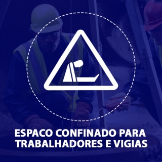 Espaço Confinado para Trabalhadores e Vigias Laudo de Para Raios SPDA Curso de Empilhadeira Elétrica Campinas